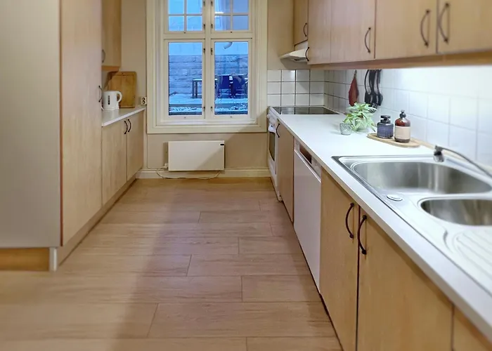 Apartmán Os - Sentrumsnaert Og Fredelig Halden